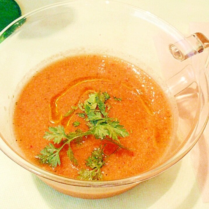 ガスパチョ(いろんな野菜の冷製スープ)
